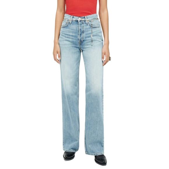 Re/Done Denim - NWT Re/Done 70s Wide Leg Jeans